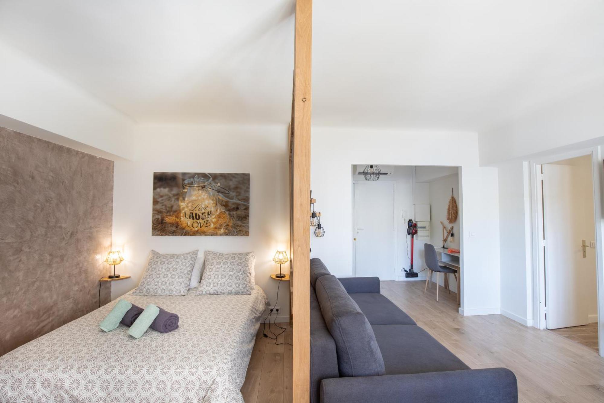 La Chic Riviera - Clim - Wifi - Croisette Appartement Cannes Buitenkant foto